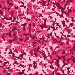 Vibrant abstract pink camouflage with bold texture for creative textile pattern, digital wallpaper, bed sheet, curtain design, business ads, aesthetic fashion content, and modern creative backgrounds