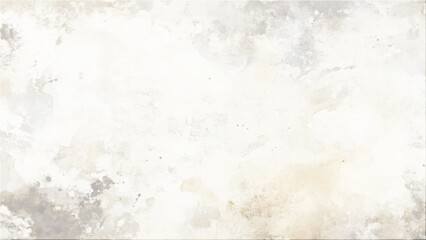 Abstract Cloudy Watercolor Texture Background in Soft Beige and Brown Tones.