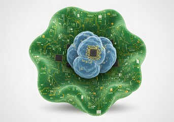 Biotechnology Interfacing with Microchips and Cellular Structures