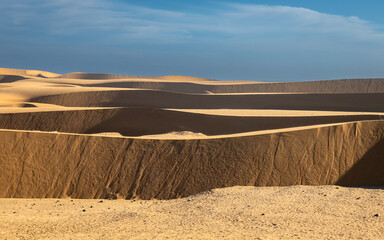 Exposure of the Namib Desert done in Namibia, is considered the oldest desert in the world and...