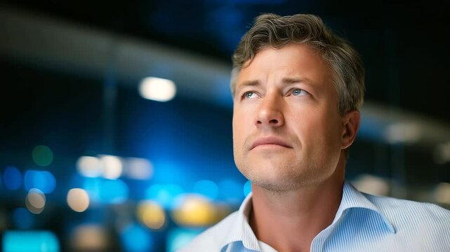 1_Technician Inspecting Data Center Ventilation and Servers