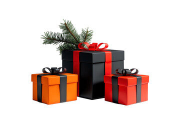 Festive Gift Boxes A 3D Render of  AIzaSyCXfVqtE-MfKqMoQS3rK0TdJ3ion5GQV3Q Holiday Presents