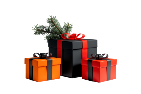Festive Gift Boxes A 3D Render of  AIzaSyCXfVqtE-MfKqMoQS3rK0TdJ3ion5GQV3Q Holiday Presents