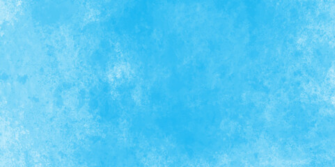 Modern blue powder style grunge textured abstract bright paper watercolor stain with hand paint background, texture for design distressed grunge smoky painted artistic watercolor cyan background.