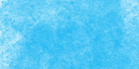 Modern blue powder style grunge textured abstract bright paper watercolor stain with hand paint background, texture for design distressed grunge smoky painted artistic watercolor cyan background.