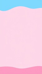Abstract Pastel Pink and Blue Background