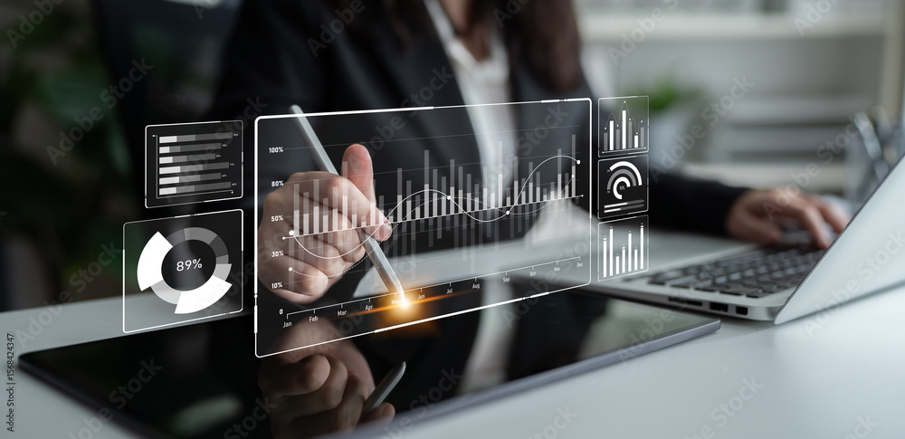 Poster big data and analytics support real-time insights, predictive modeling, and data-driven decisions fo