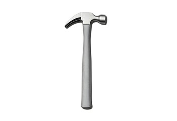 Small 8oz Claw Hammer Isolated on White Background &ndash; Lightweight Hand Tool for DIY and Construction

