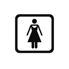 women toilet sign