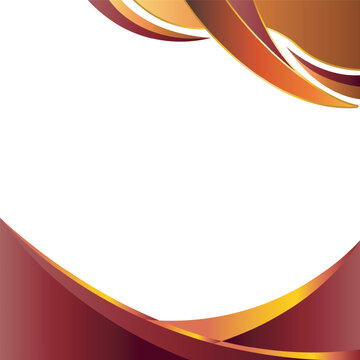 Abstract page bottom design template, flyer, brochures, certificate footer and corner design