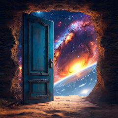 Door to the infinite universe