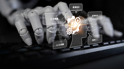 AI Virtual Assistant Artificial Intelligence Chatbot Controlled by Prompt Engineering for...