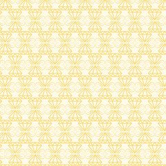 Fototapeta premium Minimal Beige Diamond Geometric Seamless Pattern Background