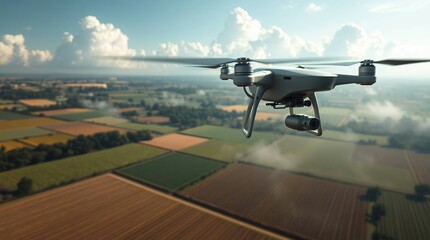 Drone Aerial Farmland Survey. (1)