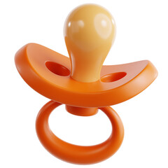 Pacifier 3D Icon for Parenting
