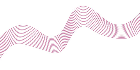 Abstract pink wave illustration featuring flowing lines and a gradient of colors, creating a dynamic and modern digital art background