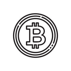 Obraz premium Digital currency symbol showing modern finance concept