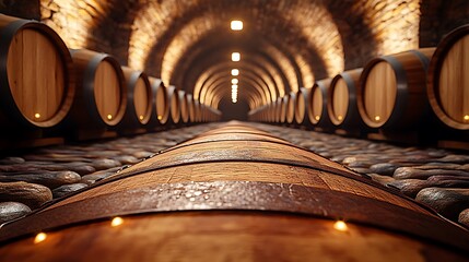 Wine Barrel Aged Cellar.