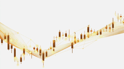 Naklejka premium charts and graphs with statistics to innovative analyze business potential and forecast future development of companies growth network points Earth's surface