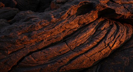 Lava Stone Textured Field Depth , Top View Of Lava Stone 