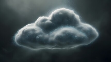 Sapphire Cloud Formation: Ethereal Abundance
