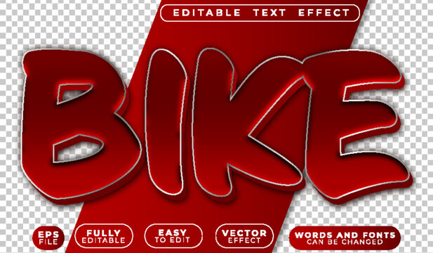  Bike Ride Adventure Travel Speed Freedom Editable Vector Text File