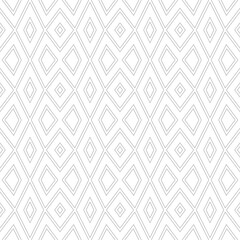 Seamless ethnic pattern. Rhombuses ornament. Diamonds backdrop. Tiles wallpaper. Ethnic motif. Geometric background. Digital paper. Tribal textile print. Web design. Abstract image. Vector artwork.
