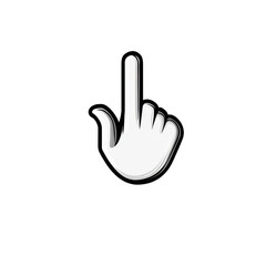 . Mouse cursor click and loading icon for computer mobile subject