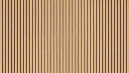 Wood texture wall with vertical planks. Wooden panel wall background. Brown stripes pattern of natural wood grain. Wooden planks cover. Parquet board surface. Oak floor. Vector EPS10