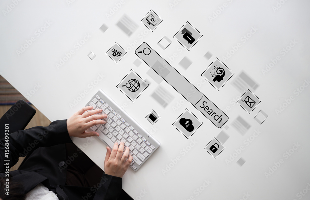 Poster seo tools enhance digital visibility with search engine research, keyword strategy, and search data 