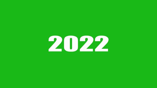 Analog Year Counter Animation  Counting Up from 2000 to 2026 Green Screen 4K Motion Graphic  (2)