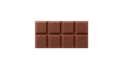 Chocolate Bar Isolated on Transparent Background PNG