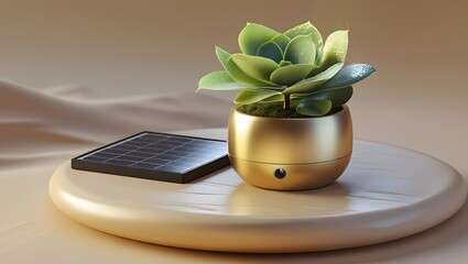 Eco-Luxury Solar Planter