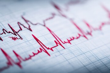 Comprehensive Cardiac Test: Monitoring ECG Tracings During Stress Examination with Doctor and Bicycle Equipment