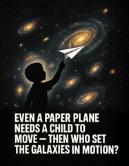 Sufi-Inspired Poster Declaring That the Universe Is an Effect—And Every Effect Must Have a Divine Cause