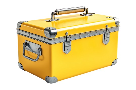 Tool box isolated on a transparent background