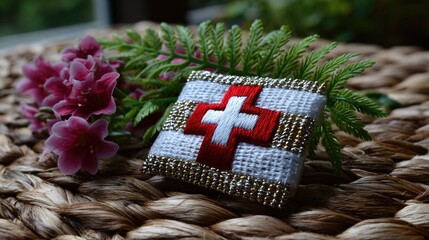 Switzerland confederation celebration: august first, independence Helvetic, tradition patriotic, ceremony joyful, citizen gathering, festival commemoration, red cross, white emblem, banner festivity