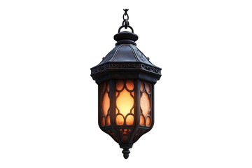 Lantern isolated on a transparent background