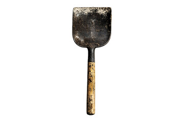 Shovel isolated on a transparent background