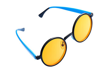 Kids Friendly Sunglass isolated on a transparent background