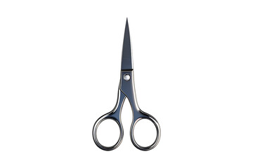 Scissors isolated on a transparent background