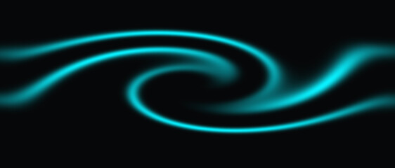 Abstract Blue Fluid Background Vibrant Swirl Art