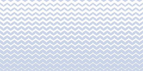 Vector halftone seamless pattern with zigzag lines, wavy stripes, chevron. Subtle blue and white texture with gradient transition effect. Sport style minimal background. Abstract repeating design