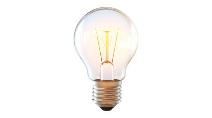 Clear Glass Light Bulb with Filament 