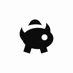 piggy bank savings icon sign vector