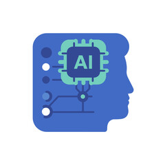Fototapeta premium Data Insight Copilot Icon