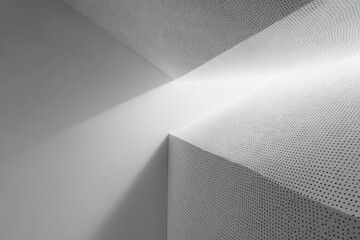 minimalistic design featuring single light filter on clean ultrabright background