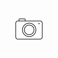 compact camera icon sign vector