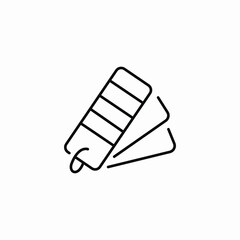 colorbook samples icon sign vector