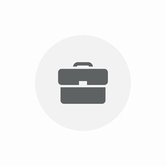 employment briefcase icon sign vector
